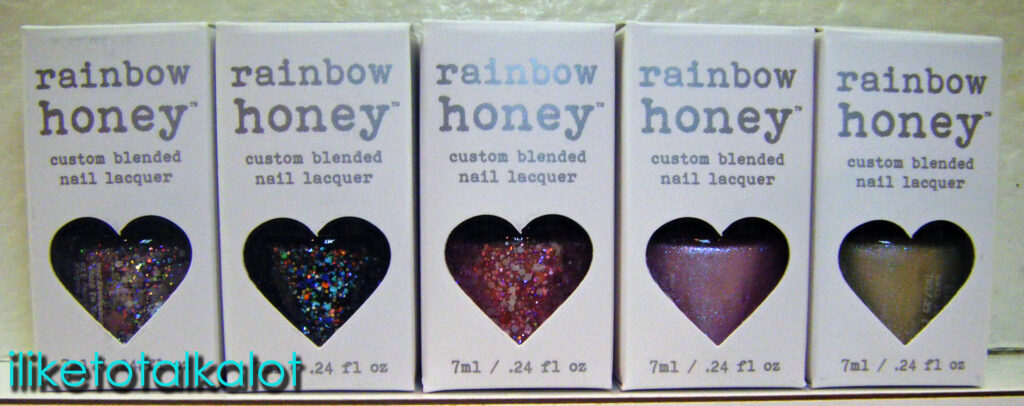 rainbow honey packaging