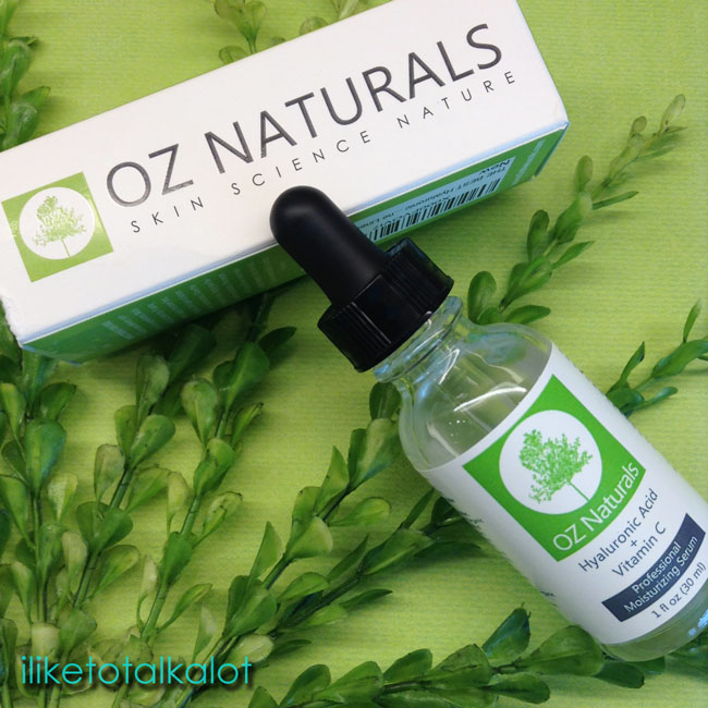OZ Naturals Hyaluronic Acid Serum with Vitamin C iliketotalkalot