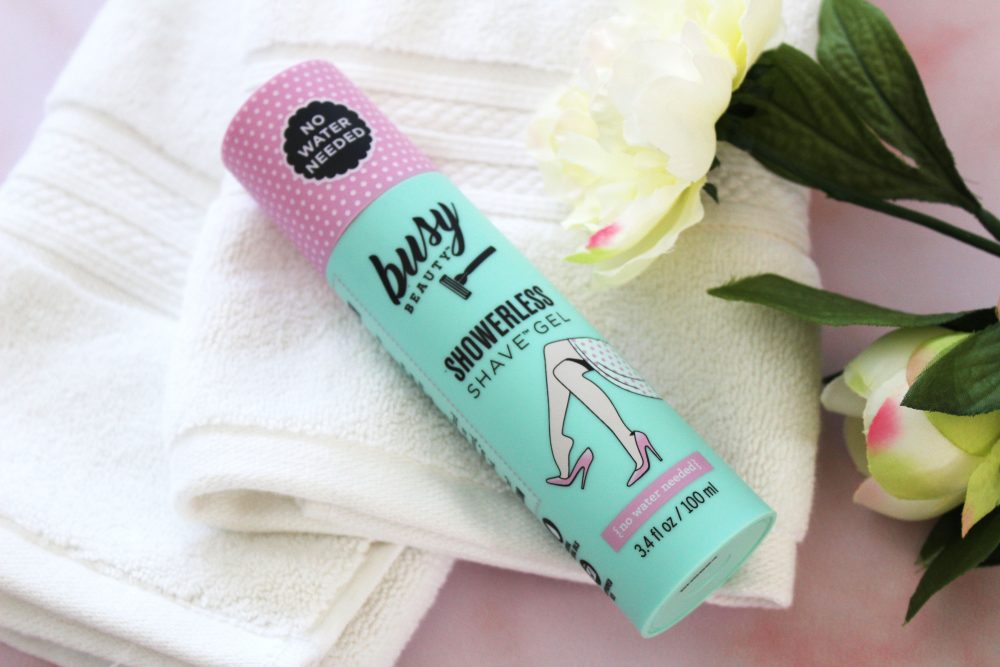 busy beauty showerless shave gel review by iliketotalkblog