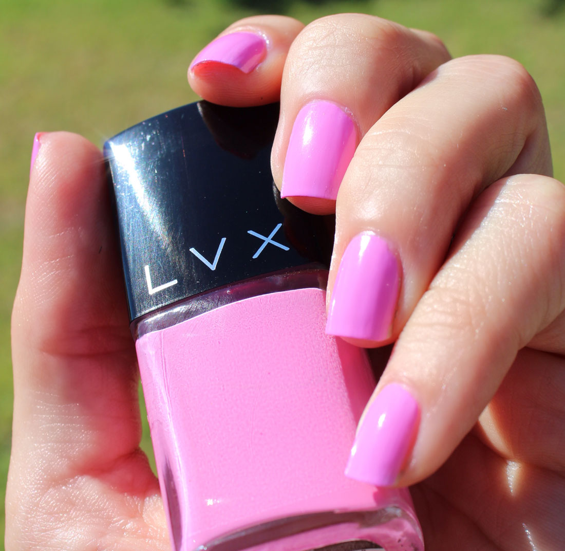 LVX Camellia swatch by iliketotalkblog