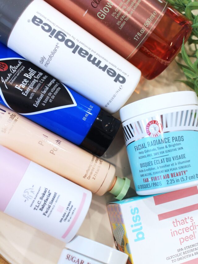 Best Exfoliation Products For Face