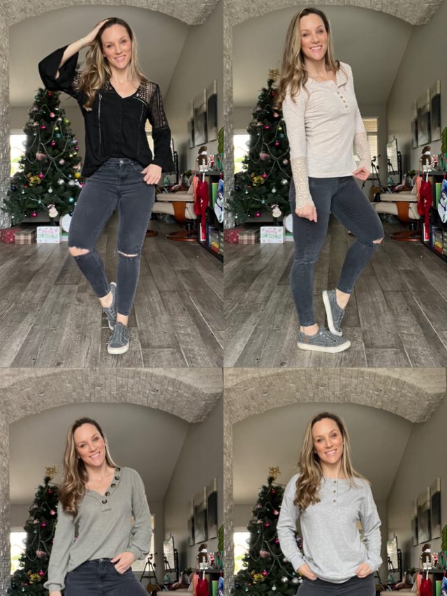 Cute Long Sleeve Tops From Amazon