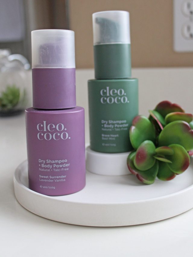 Three Ways To Use Cleo & Coco Dry Shampoo + Body Powder