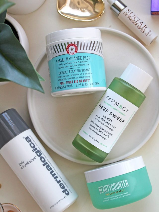 Top 6 Exfoliation Products For Face